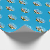 Papier Cadeau Anniversaire d'été Nubble Maine Lighthouse (Coin)