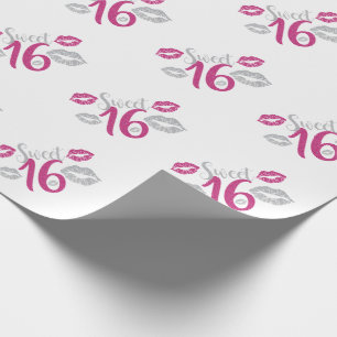 Papier Cadeau Anniversaire du bonbon 16