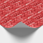 Papier Cadeau Anniversaire du Pull Rouge (Coin)