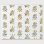 Papier Cadeau Anniversaire du Timpani (Plat)