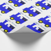 Papier Cadeau Anniversaire du train (Coin)