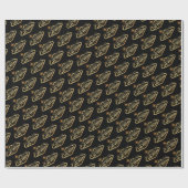 Papier Cadeau Anniversaire élégant de Las Vegas (Plat)