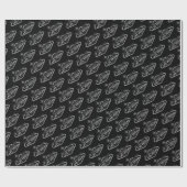 Papier Cadeau Anniversaire élégant de Las Vegas (Plat)