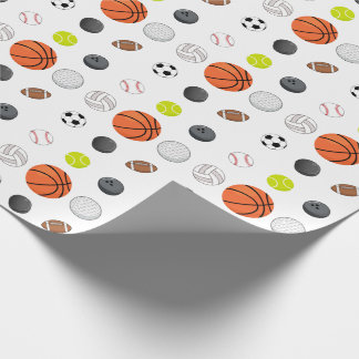 Papier Cadeau Anniversaire Enfants Multi Sport