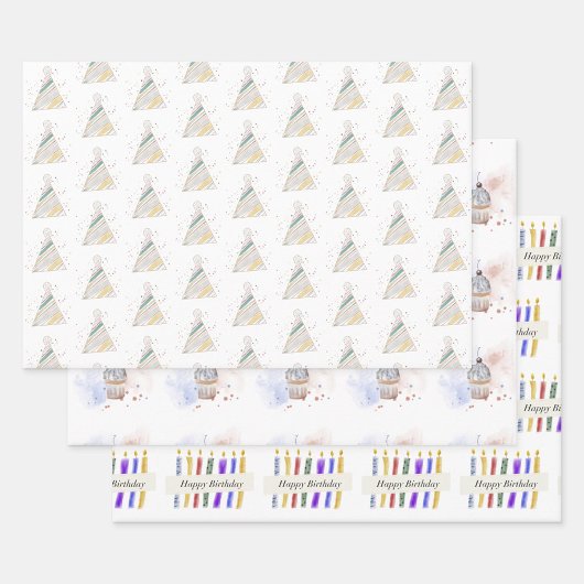 Papier cadeau | Anniversaire | Enveloppe cadeau