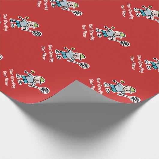 Papier Cadeau Anniversaire et Noël faits sur commande de bande (Coin)