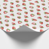 Papier Cadeau Anniversaire fraise (Coin)