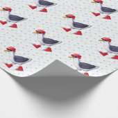 Papier Cadeau Anniversaire Fun Jote Seagull Bird (Coin)