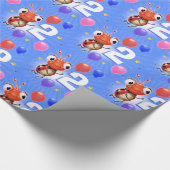 Papier Cadeau Anniversaire Garçon ou fille 2 âge Ladybug papier  (Coin)
