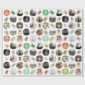 Papier Cadeau Anniversaire Lovebugs Photo Collage (Plat)