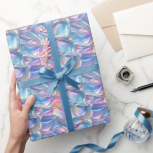 Papier Cadeau Anniversaire Mariage Anniversaire Iridescente Meta