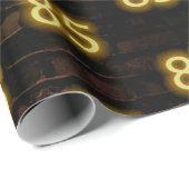 Papier Cadeau Anniversaire Neon 85 Connexion en brique (Coin rond)