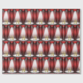 Papier Cadeau Anniversaire Numéro 70 dans la vedette de l'état (Plat)