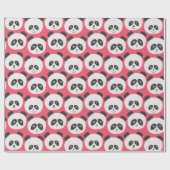 Papier Cadeau Anniversaire Panda (Plat)