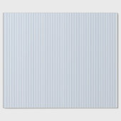 Papier Cadeau Anniversaire Rayures Bleues (Plat)