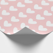 Papier Cadeau Anniversaire rose des Coeurs (Coin)