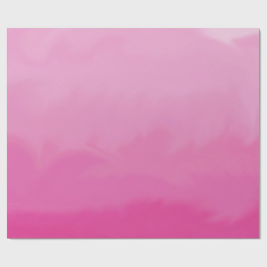 Papier Cadeau Anniversaire rose rêveur (Plat)