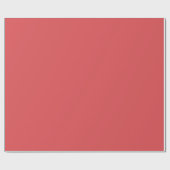 Papier Cadeau Anniversaire Rouge Chic (Plat)