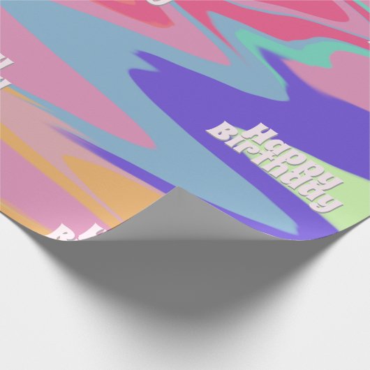 Papier Cadeau Anniversaire Super personnalisable (Coin)