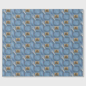 Papier Cadeau Anniversaire Wrench à Jean Pocket (Plat)