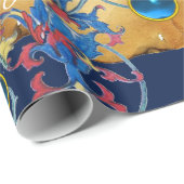 PAPIER CADEAU ANNONCE FRA ANGELICO CHRISTMAS PARCHMENT (Coin rond)