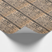 Papier Cadeau Annonce petite titanique (Coin)