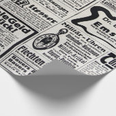 Papier Cadeau Annonces typiques en allemand dans une nouvelle Eu (Coin)