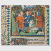 Papier Cadeau Annonciation aux bergers - Illuminé (Plat)