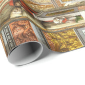 Papier Cadeau Annonciation, Saint Emidius et un OVNI de Crivelli (Coin rond)