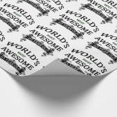 Papier Cadeau Ans les plus impressionnants du monde 65 (Coin)