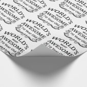 Papier Cadeau Ans les plus impressionnants du monde 70 (Coin)