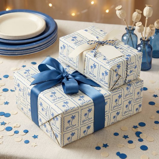 Papier Cadeau Anse Bleue