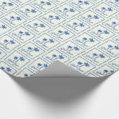 Papier Cadeau Anse Bleue (Coin)