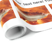 Papier Cadeau Antelope Canyon (Coin rond)