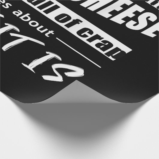 Papier Cadeau Anti Donald Trump, c'est comme les Américaines au  (Coin)