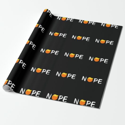 Papier Cadeau Anti-Trump - Nope Edition II (Déroulé)