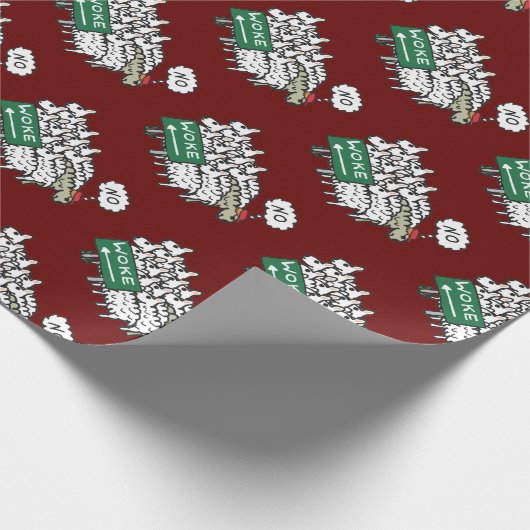 Papier Cadeau Anti-Woke (Coin)