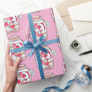 Papier Cadeau Antidépresseur pour chat Cadeau drôle pour amateur