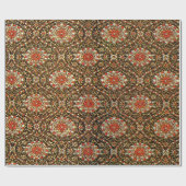 Papier Cadeau Antique Oriental Turc Motif persan (Plat)