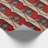 Papier Cadeau Antique Tracer à vapeur (Coin)