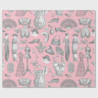 antiquité edwardienne mode vintage dames rose