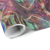 Papier Cadeau anytime party / american style gift wrap  (Coin rond)