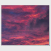 Papier Cadeau août rouge (Plat)