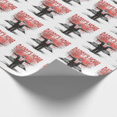 Papier Cadeau *~* AP16 Trump Daddy's Home MAGA White House (Coin)