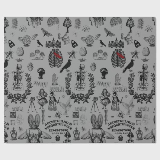 Papier Cadeau Apothécaire (Plat)