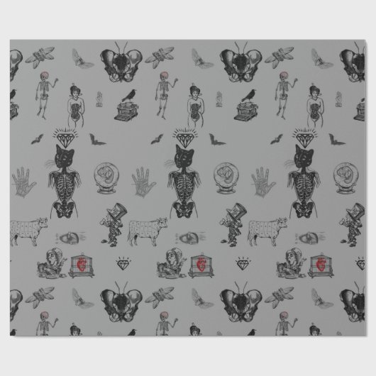 Papier Cadeau Apothécaire (Plat)