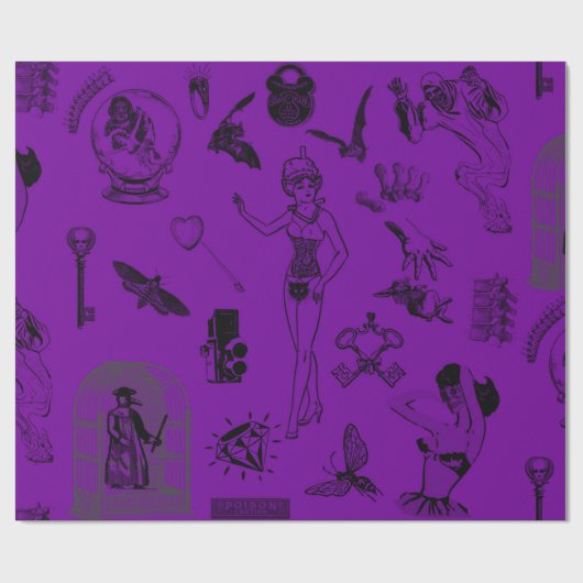 Papier Cadeau Apothécaire (Plat)