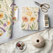 Apothecary Summer Herbal Bloom Pattern
