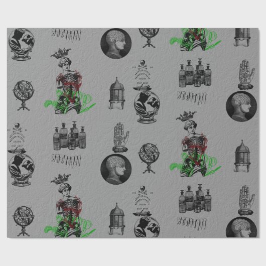 Papier Cadeau Apothicaire (Plat)