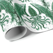 Papier Cadeau Appel de Cthulhu (Coin rond)